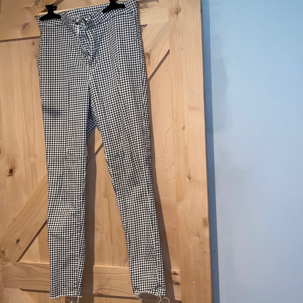 H&M Houndstooth Pant Size 8